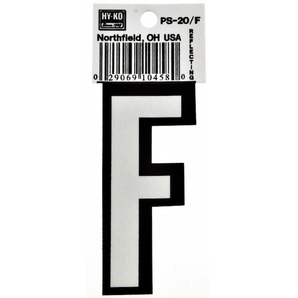 Hy-Ko 3.25In Boat Letter F, 10PK A10458 - main